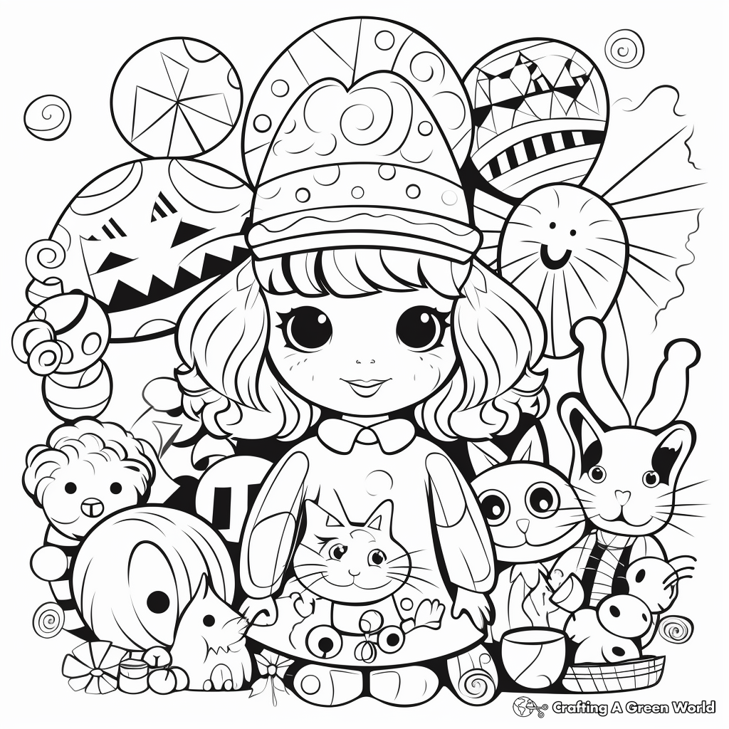 Delightful Easter Coloring Pages 2