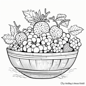 Delightful 'Joy' Fruit of the Spirit Coloring Pages 4