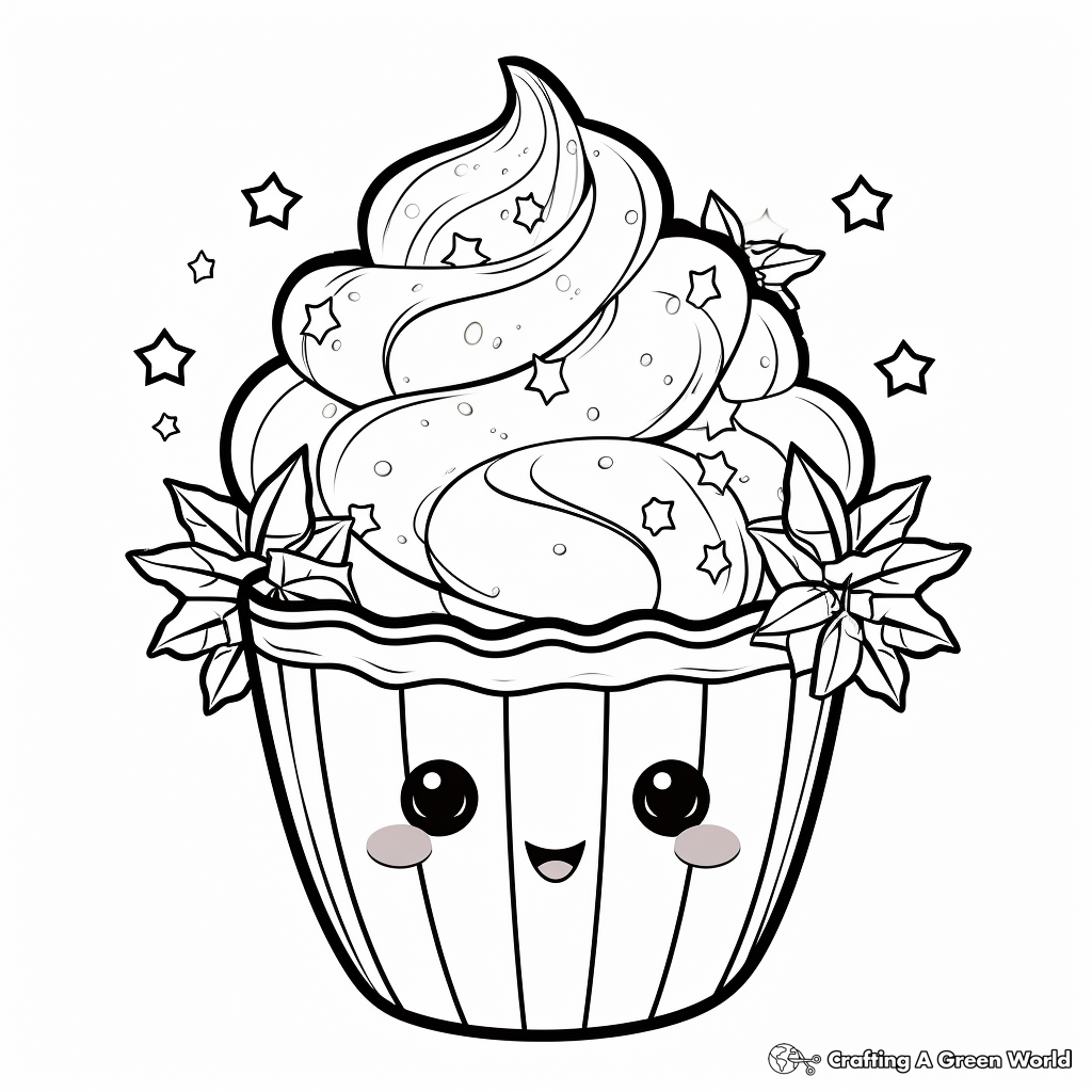 Delightful Popcorn Coloring Pages 3