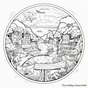 Detailed Conservation Coloring Pages 3