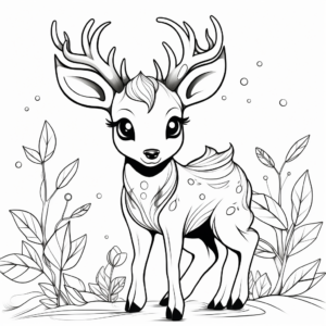 Detailed Deerling And Friends Coloring Pages 4