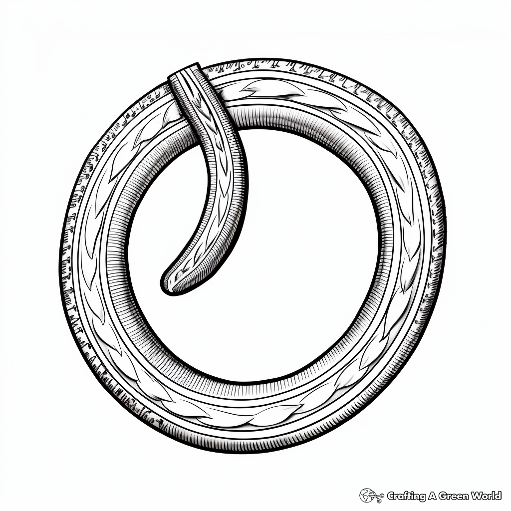 Detailed Horseshoe Magnet Coloring Pages 3