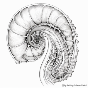 Detailed Inner Ear Coloring Pages for Biology Lovers 4