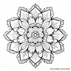Detailed Mandala Coloring Pages 1