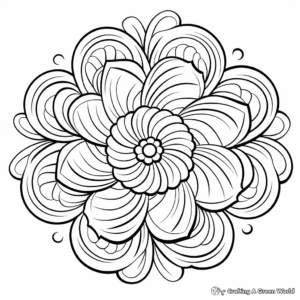 Detailed Mandala Swirl Coloring Pages for Adults 1