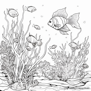 Detailed Marine Life Coloring Pages 3