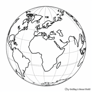 Detailed Planet Earth Coloring Pages 3