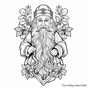 Detailed St Patrick's Day Shamrock Coloring Pages 4