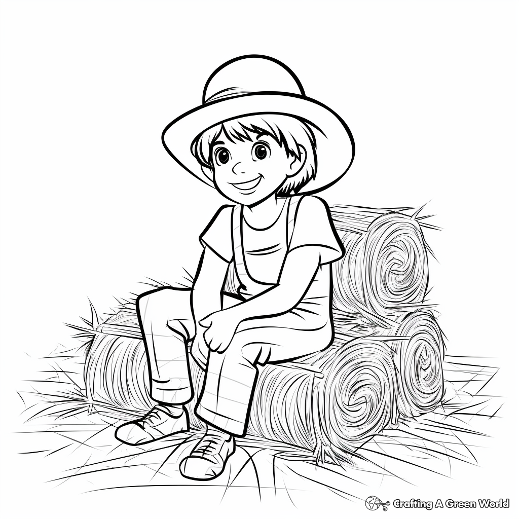 Diverse Types of Hay Coloring Sheets 3
