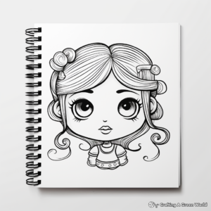 Drawing Sketch Book Coloring Pages for Adults 2
