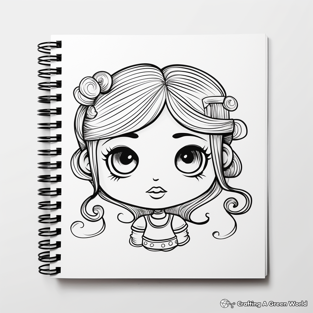 Drawing Sketch Book Coloring Pages for Adults 2