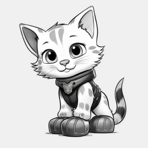 DreamWorks' Puss in Boots Coloring Pages 1