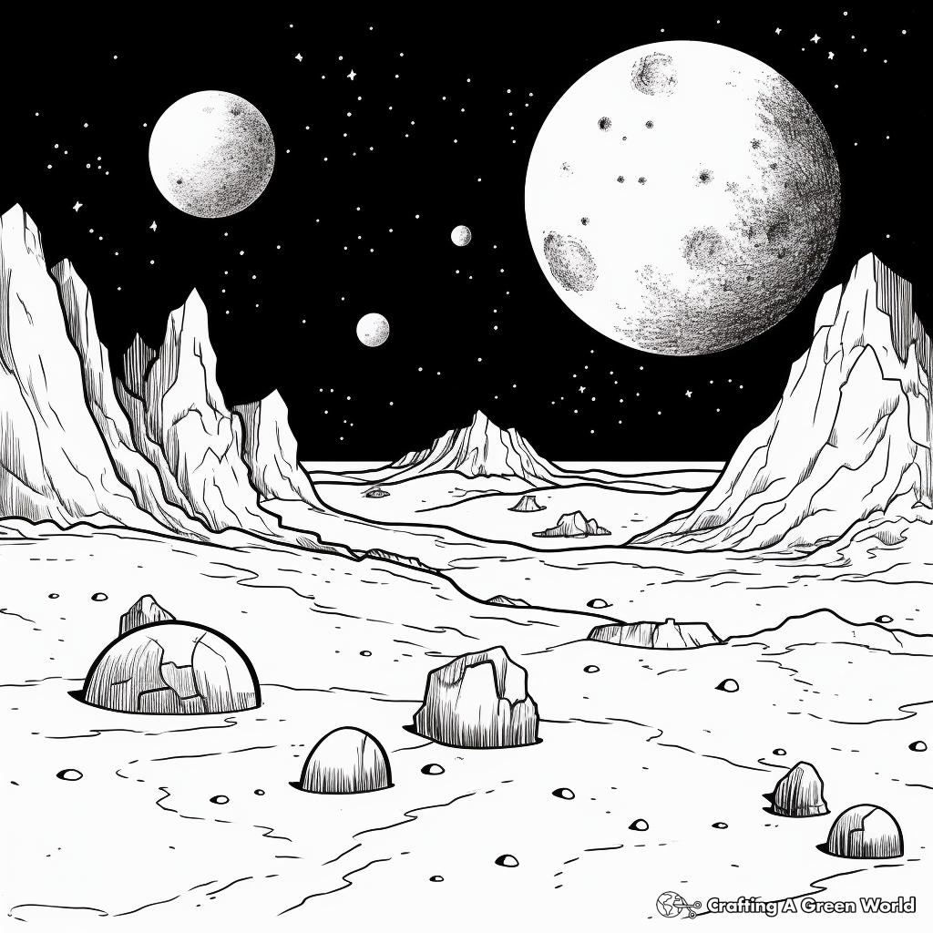 Dreamy V774104 Dwarf Planet Coloring Pages 1
