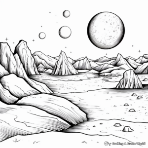 Dreamy V774104 Dwarf Planet Coloring Pages 2