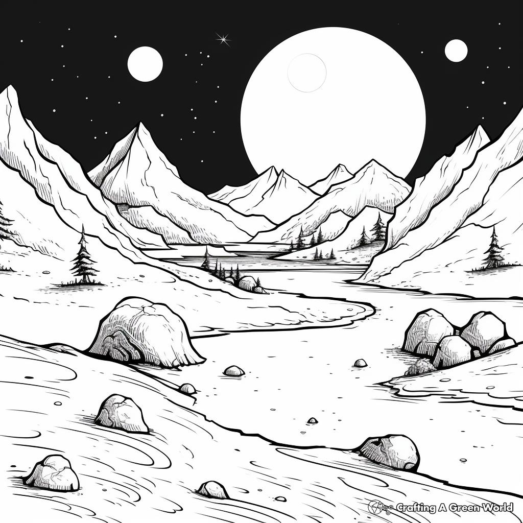 Dreamy V774104 Dwarf Planet Coloring Pages 4