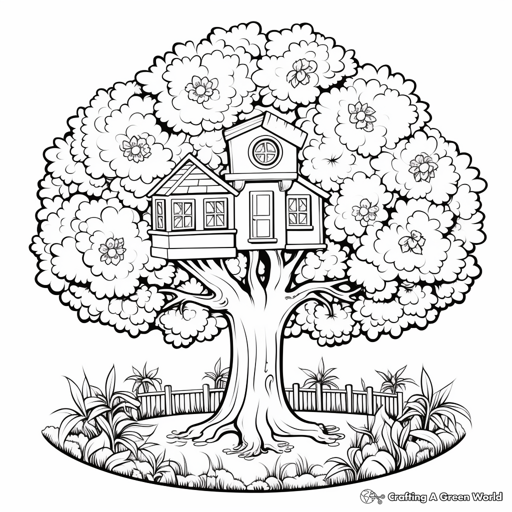 Earth-friendly Arbor Day Coloring Pages 4