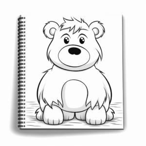 Easy and Simple Capybara Coloring Pages for Beginners 1