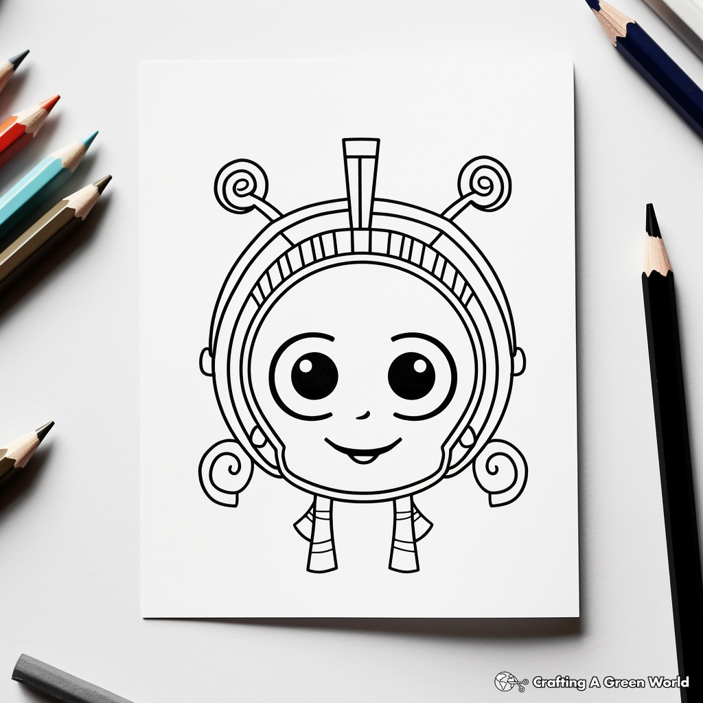 Easy Magnet Coloring Pages for Kids 3