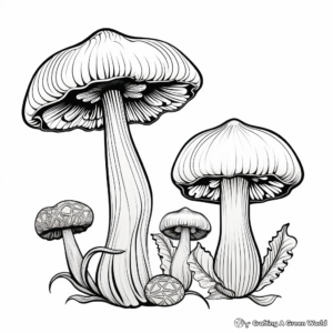 Edible and Poisonous Mushroom Comparison Pages 1