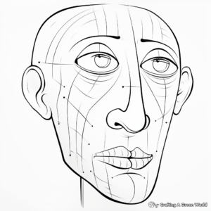 Educational Anatomy of Nose Coloring Pages 3
