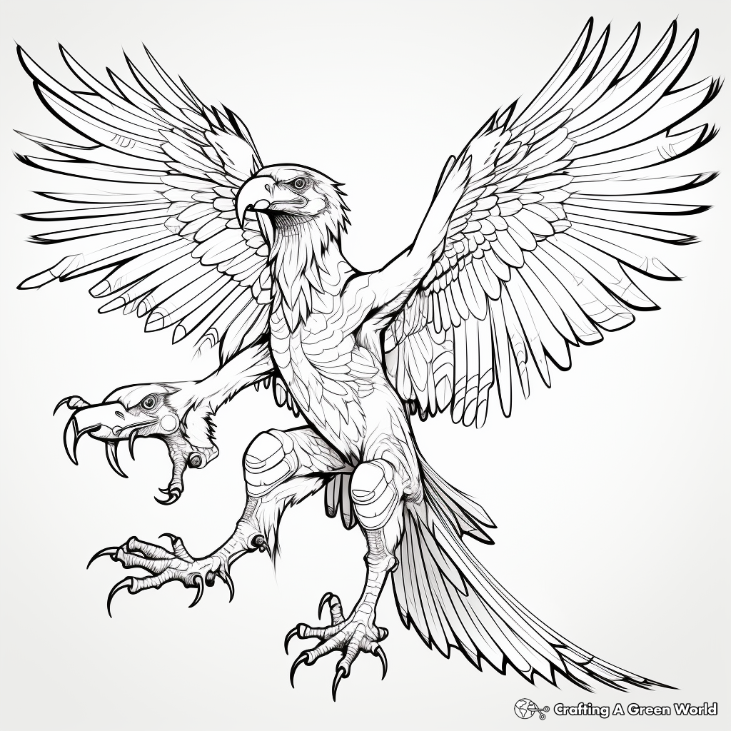 Educational Atrociraptor Anatomy Coloring Pages 2
