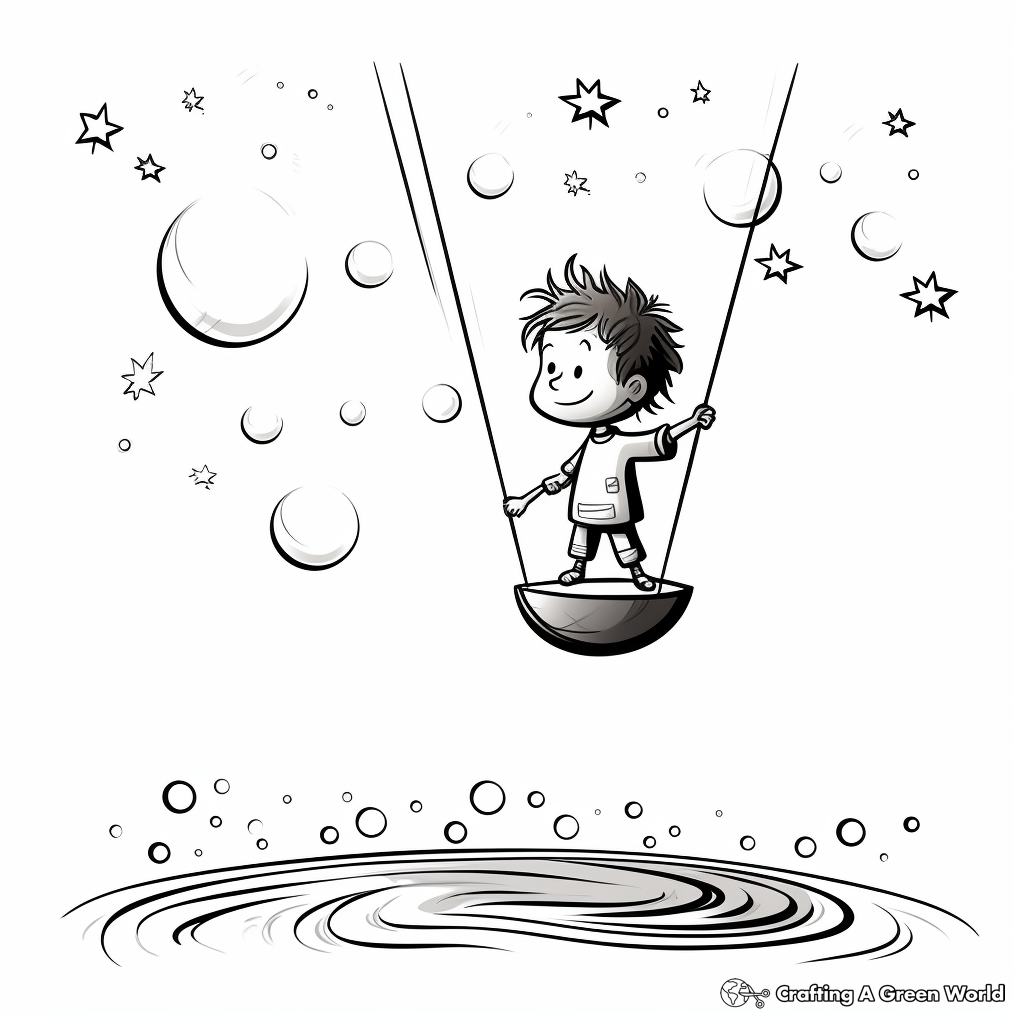 Educational Gravitational Constant Coloring Pages 3
