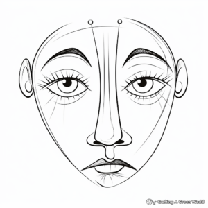 Educational Nose Structure Coloring Pages 3