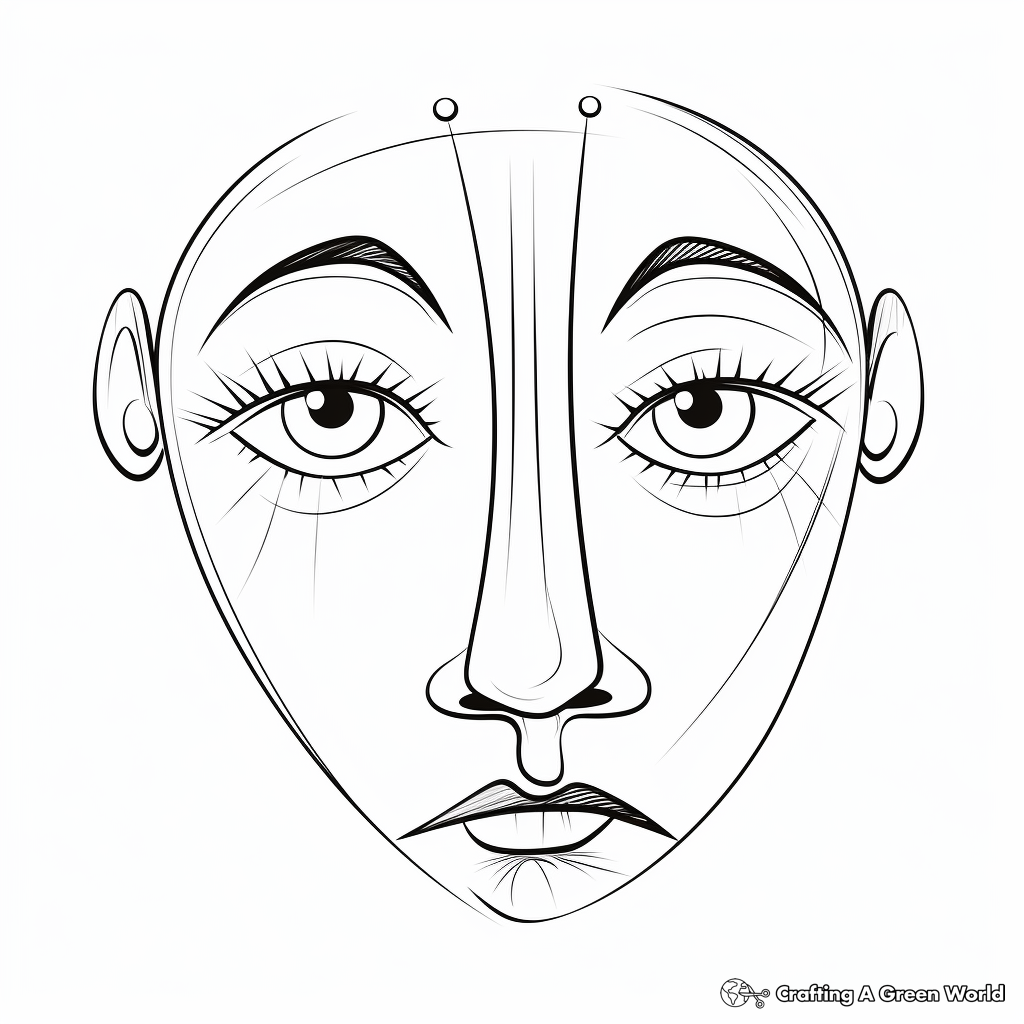 Educational Nose Structure Coloring Pages 3