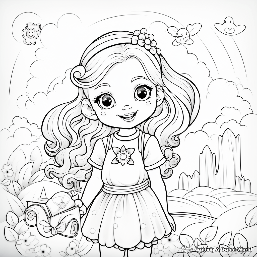 Educational Rainbow and Color Spectrum Coloring Pages 4