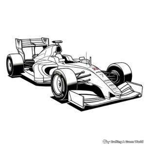 Elegant F18 Silhouettes Coloring Pages 4