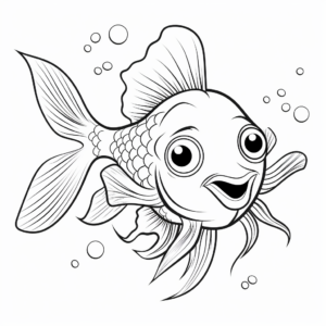 Elegant Starfish Coloring Pages 4