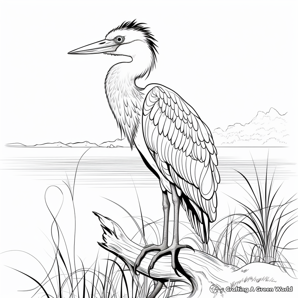 Endangered Bluethroat Macaw Coloring Pages 2