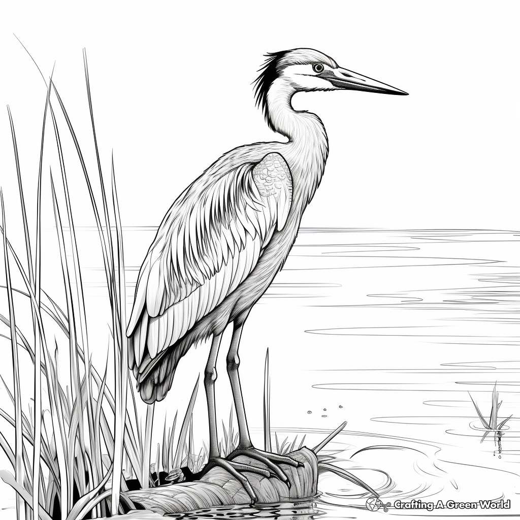 Endangered Bluethroat Macaw Coloring Pages 4