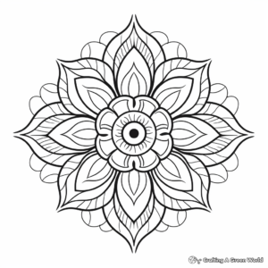 Engaging Mandala Coloring Pages with Quotes 1
