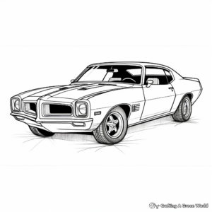 Exciting Chevrolet Camaro Coloring Pages 1