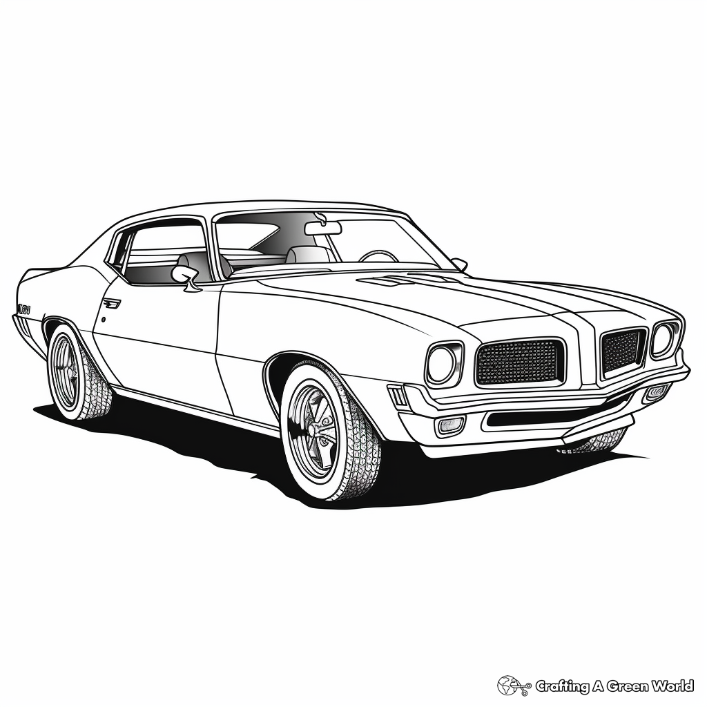 Exciting Chevrolet Camaro Coloring Pages 3