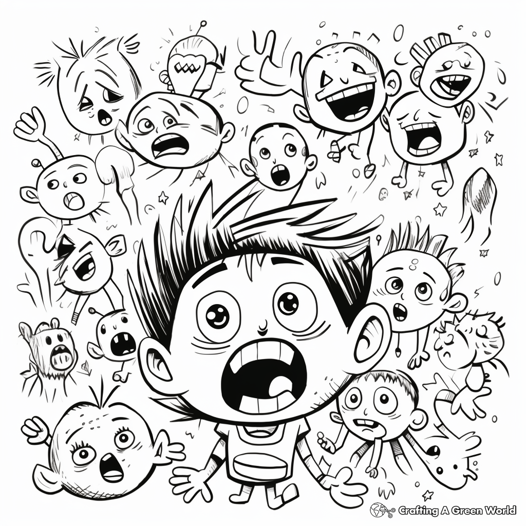 Exciting Pages for Enthusiastic Emotions 1