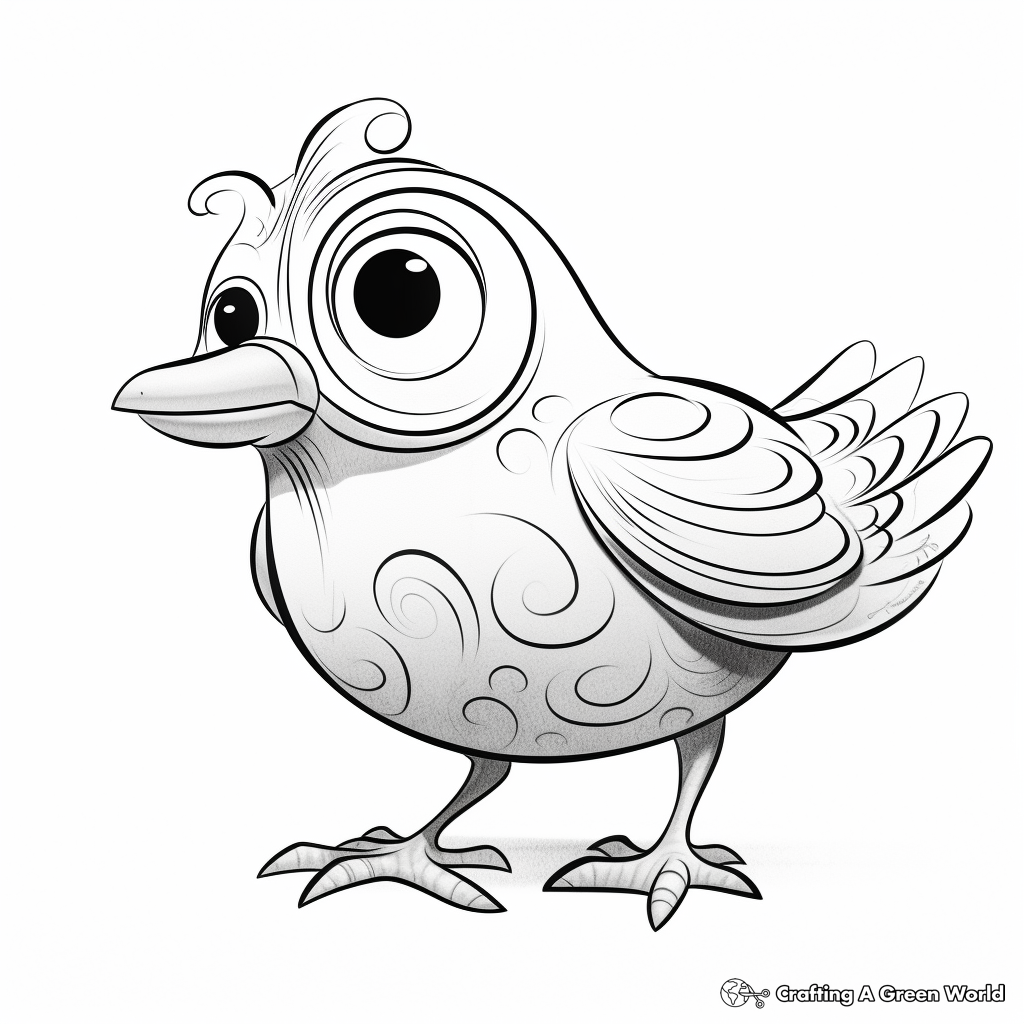 Exotic Baby Toucan Coloring Pages 2