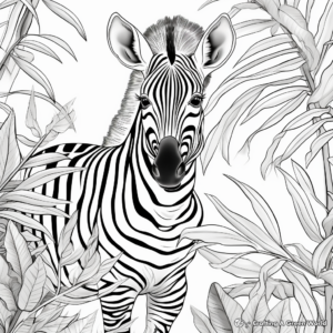 Exotic Rainforest Animals Coloring Pages 2