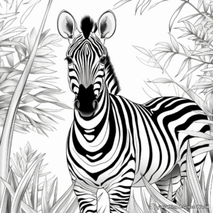 Exotic Rainforest Animals Coloring Pages 4