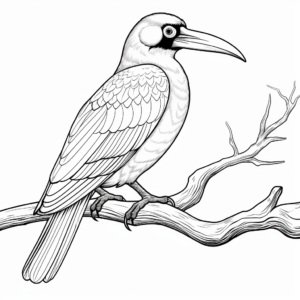 Exotic Toucan Coloring Pages 3
