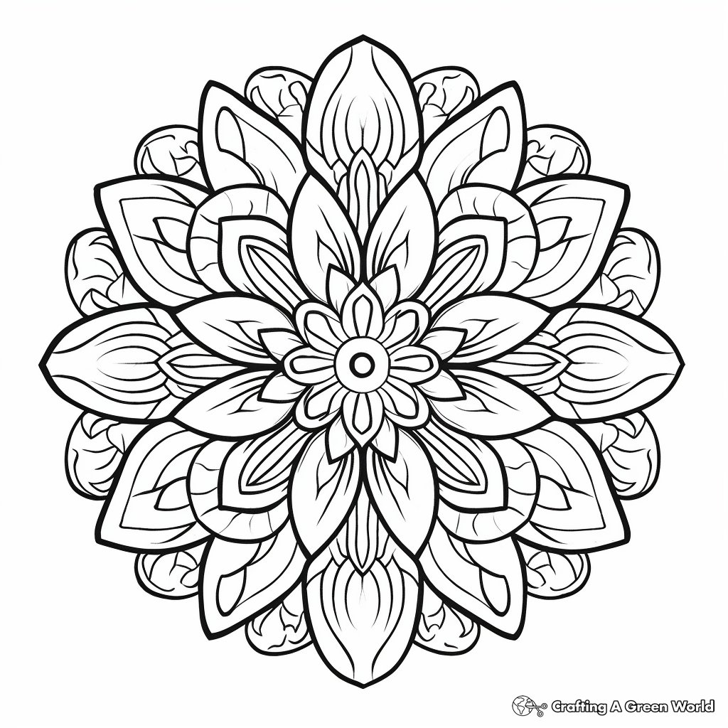 Extra-Detailed Mandala Coloring Pages for Advanced Colorists 1