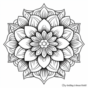 Extra-Detailed Mandala Coloring Pages for Advanced Colorists 4