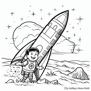 Famous Comets in History Coloring Pages 2