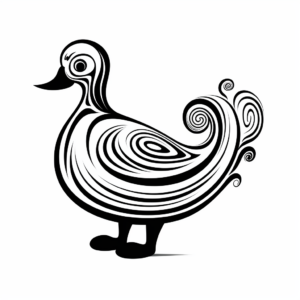 Famous Dodo Bird Painting Inspired Coloring Sheets 3