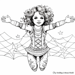 Fantasy-Leotard Coloring Pages for Dreamers 3