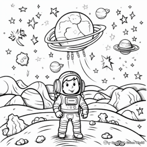 Fascinating Universe Creation Coloring Pages 2
