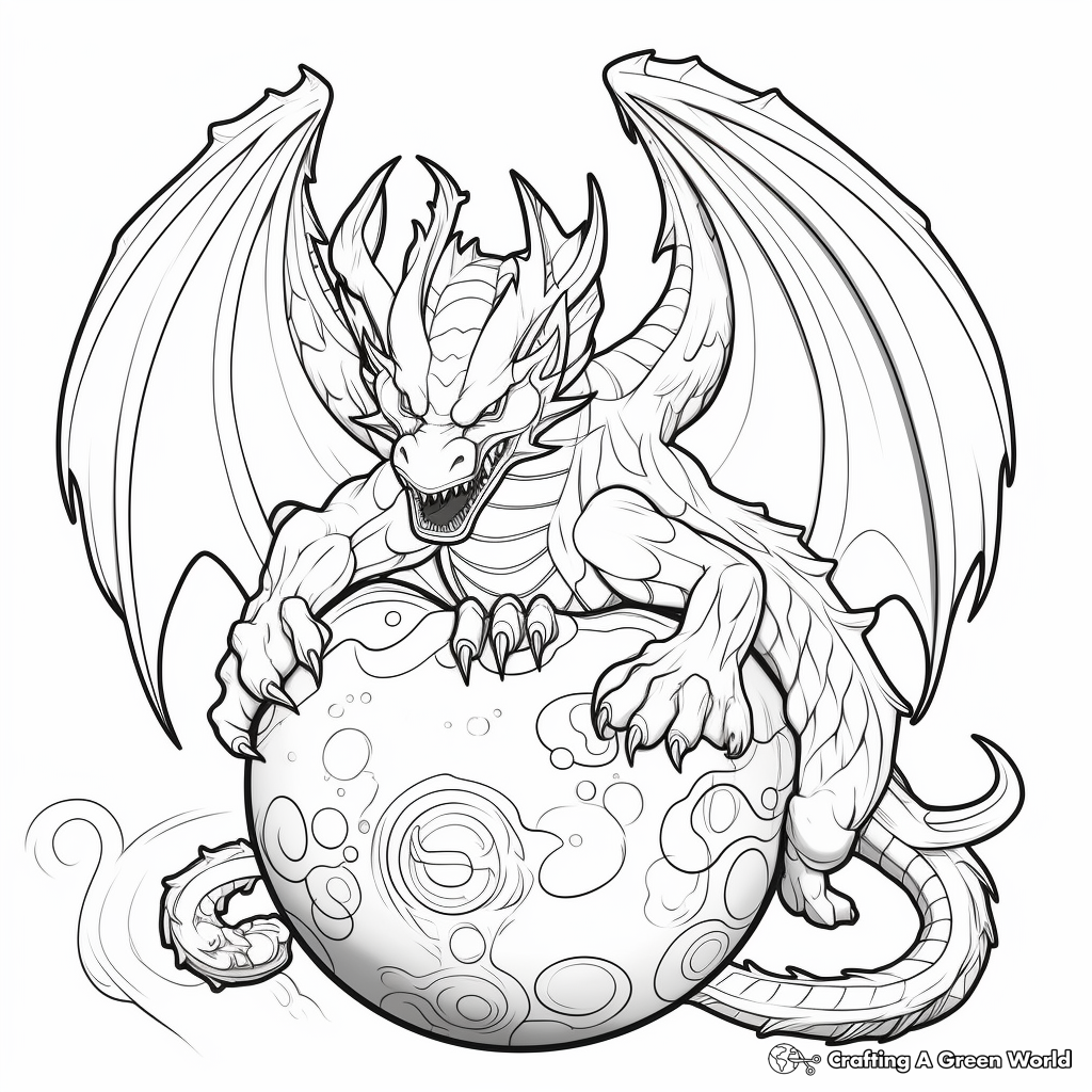 Fireball Pokemon Coloring Pages: Charizard, Moltres and More 4