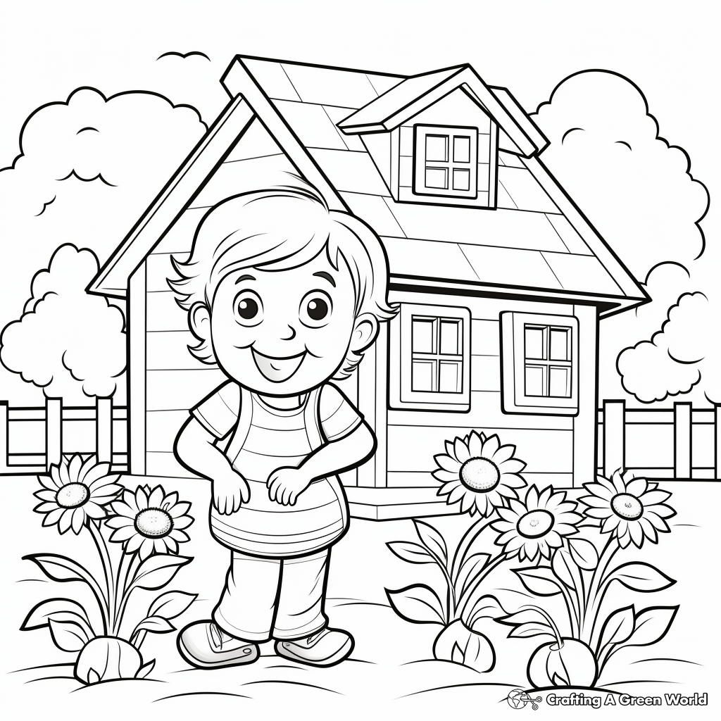 Fun & Educational Weather Coloring Pages for Spring 4