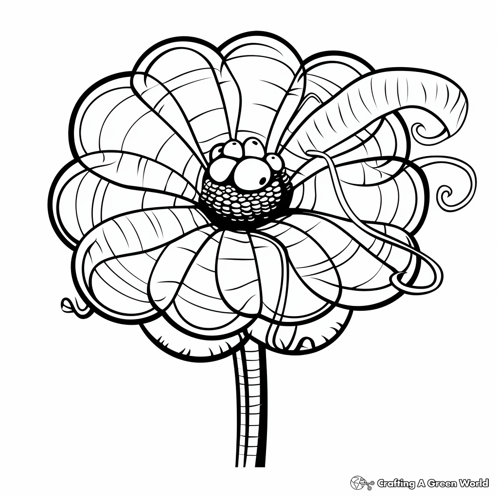 Fun and Learning with Pollen Tube Coloring Pages 2